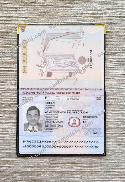 Poland passport 2018+ photo look